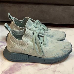 Adidas Mint teal nmd worm once